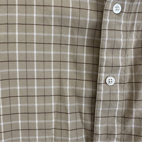 Men’s Dockers Brown Button Down Size XL - Picture 3 of 5